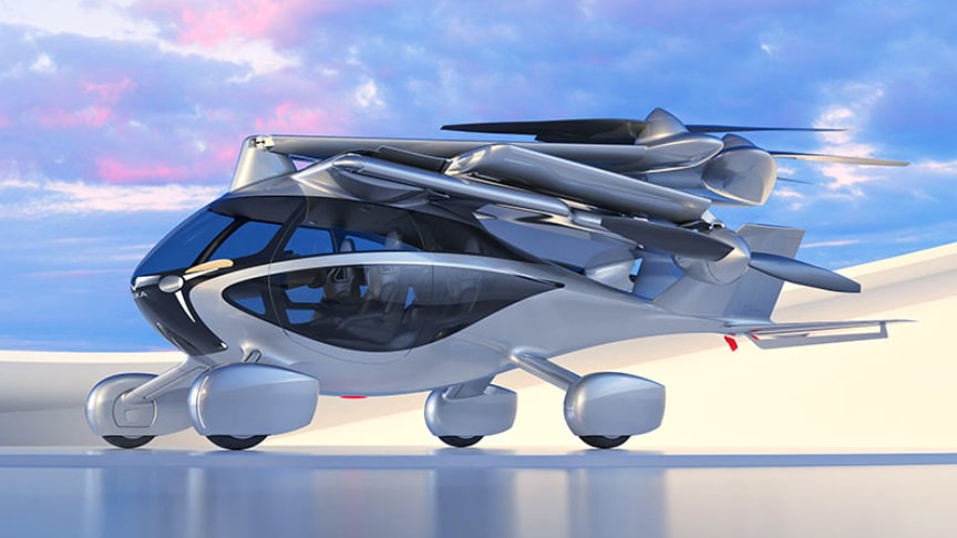 Shlédněte tento jedinečný koncept vozidla, které je schopno létat